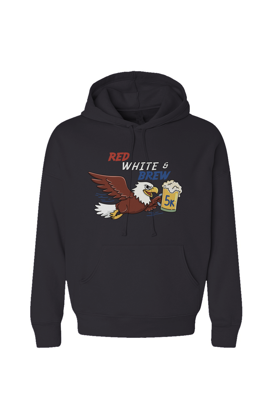 Red White & Brew 5K Sponge Fleece Hoodie