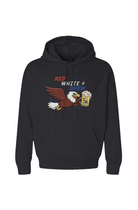 Red White & Brew 5K Sponge Fleece Hoodie