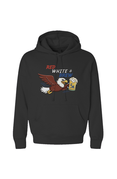 Red White & Brew 5K Sponge Fleece Hoodie