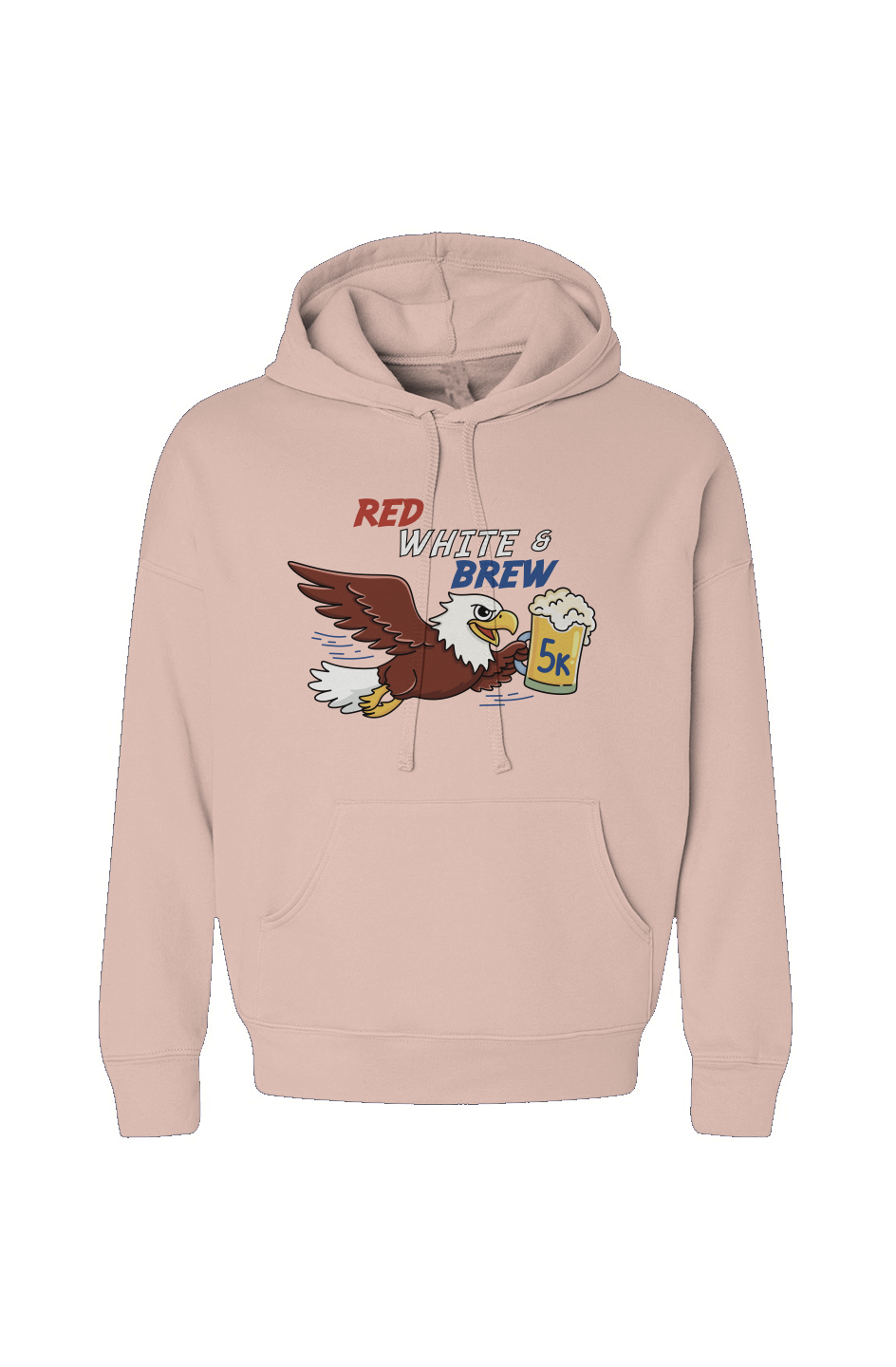 Red White & Brew 5K Sponge Fleece Hoodie