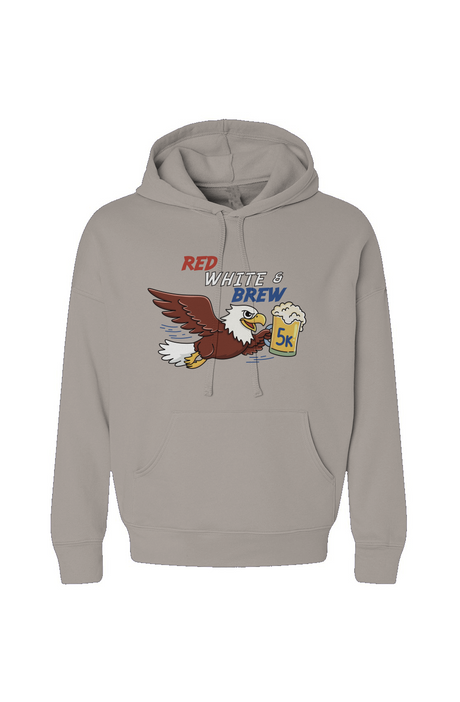 Red White & Brew 5K Sponge Fleece Hoodie