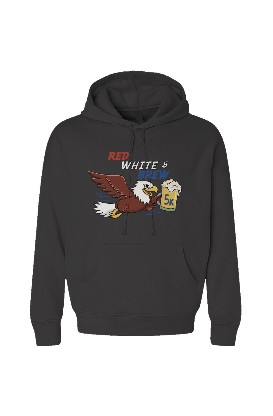 Red White & Brew 5K Sponge Fleece Hoodie