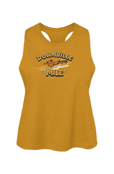 The Downville Mile Ladies' Racerback Cropped Tank