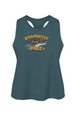 The Downville Mile Ladies' Racerback Cropped Tank