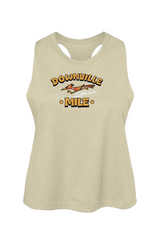 The Downville Mile Ladies' Racerback Cropped Tank