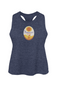 The Longest Day Ladies' Racerback Cropped Tank