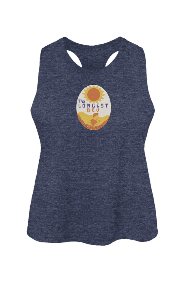 The Longest Day Ladies' Racerback Cropped Tank