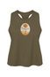 The Longest Day Ladies' Racerback Cropped Tank