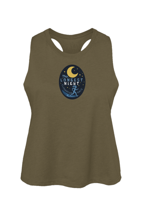 The Longest Night Ladies' Racerback Cropped Tank