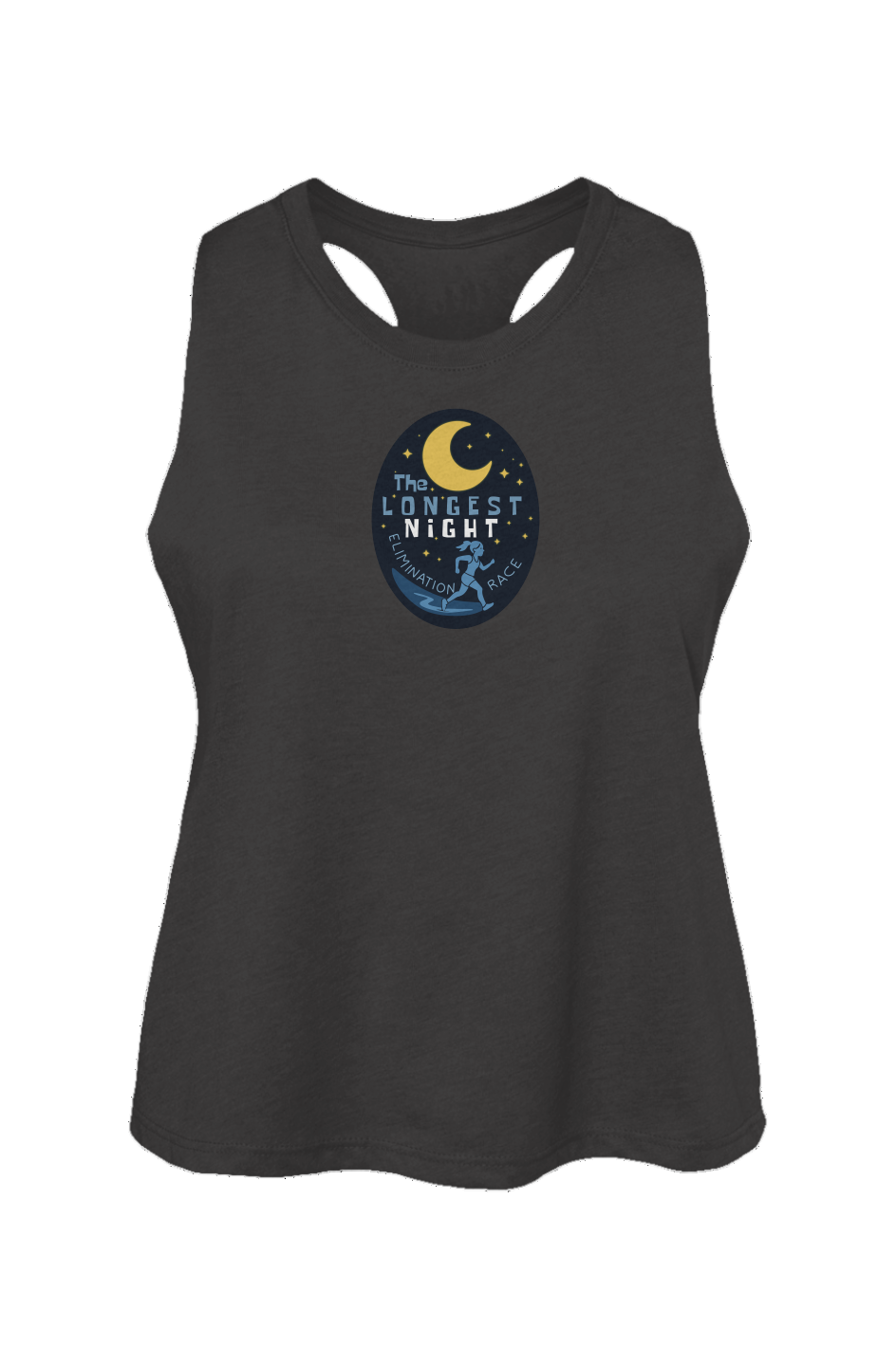 The Longest Night Ladies' Racerback Cropped Tank