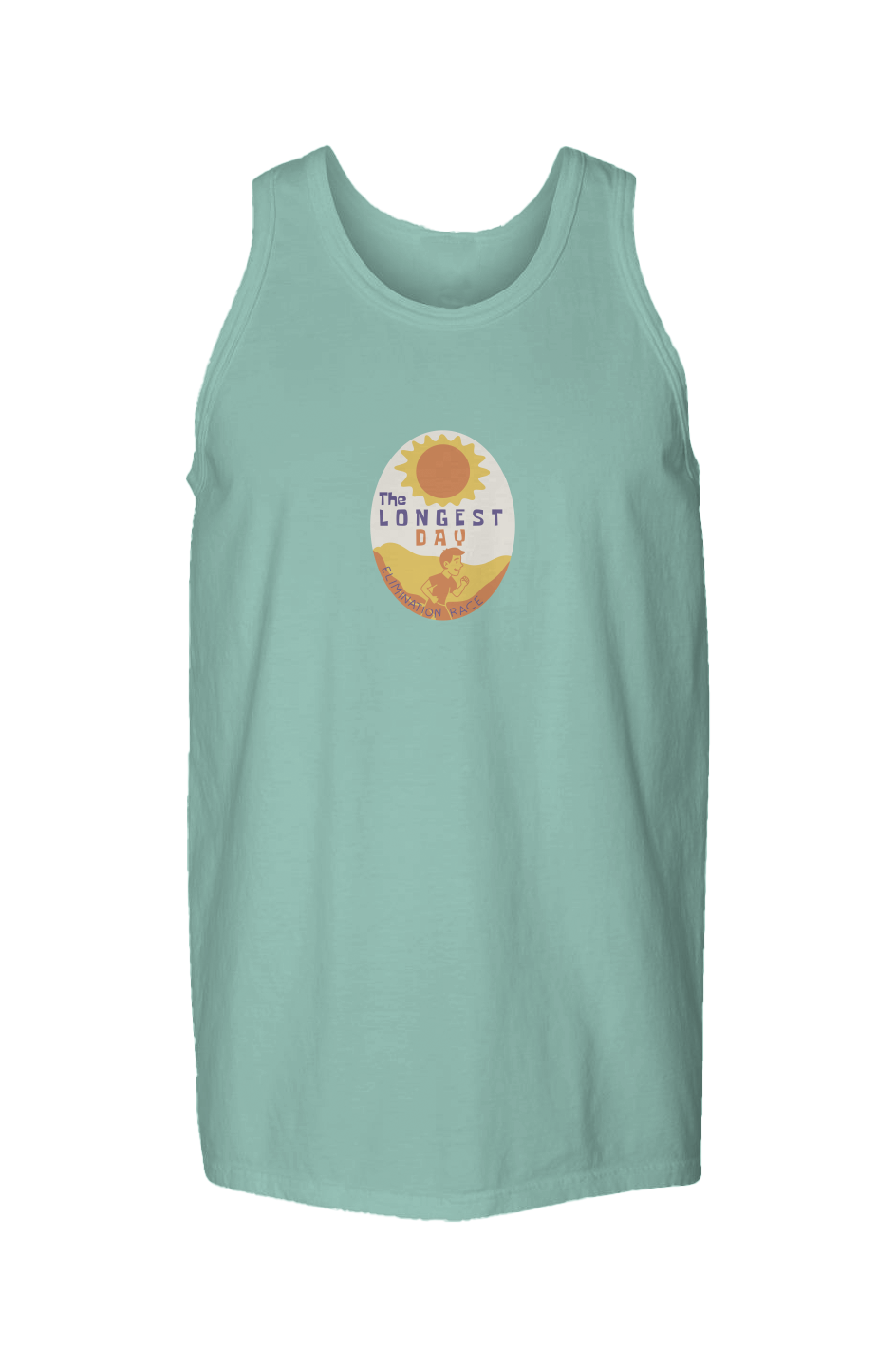 The Longest Day Garment Dyed Unisex Tank Top