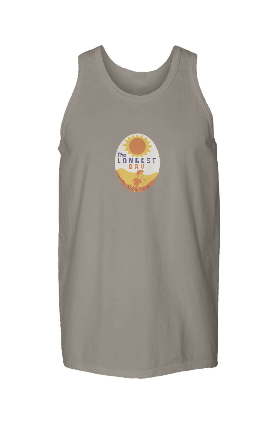 The Longest Day Garment Dyed Unisex Tank Top