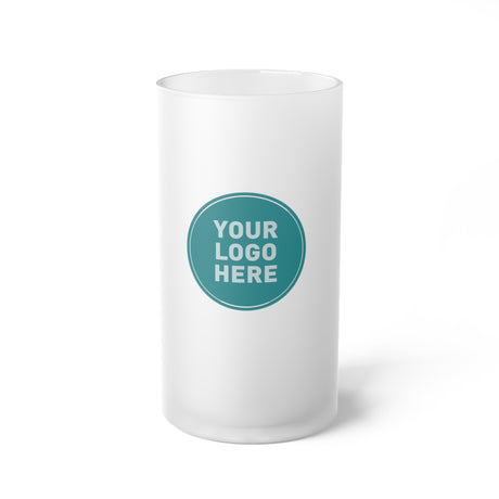 Frosted Glass Beer Mug, 16 oz