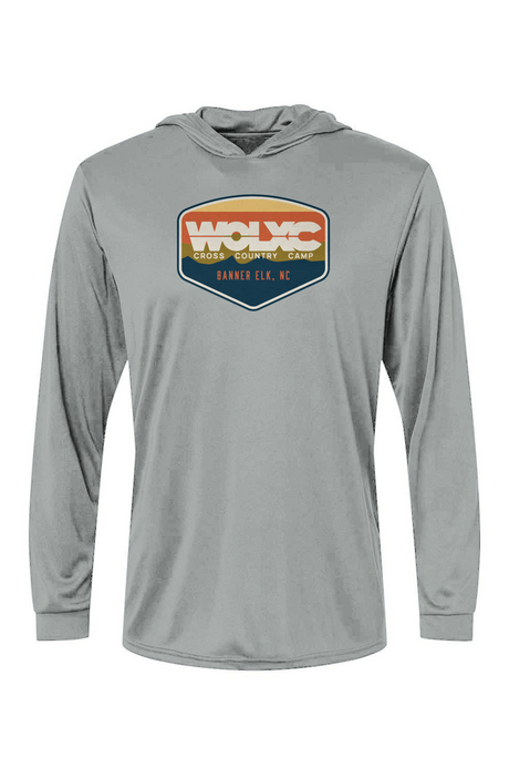 WOLXC Cross Country Camp Bahama Hooded L/S Tee w/ UPF 50+