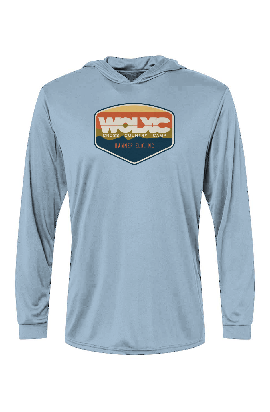 WOLXC Cross Country Camp Bahama Hooded L/S Tee w/ UPF 50+