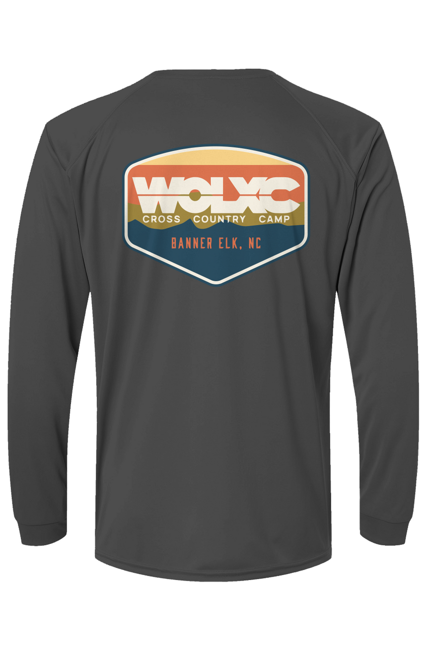 WOLXC Cross Country Camp Islander L/S Performance Tee w/ UPF 50+