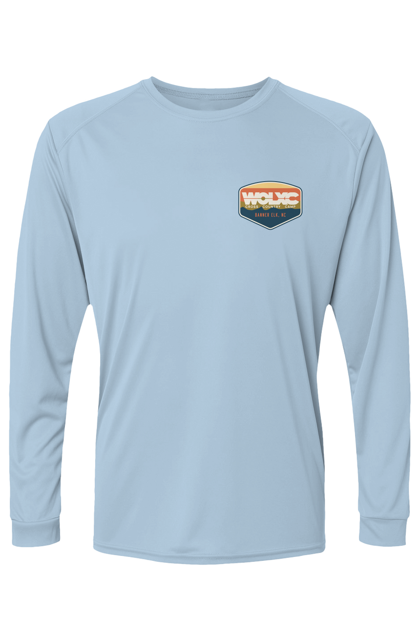WOLXC Cross Country Camp Islander L/S Performance Tee w/ UPF 50+