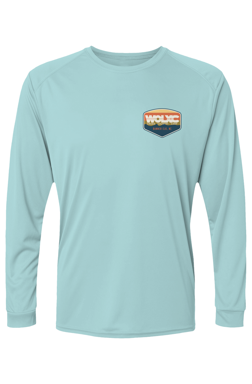 WOLXC Cross Country Camp Islander L/S Performance Tee w/ UPF 50+