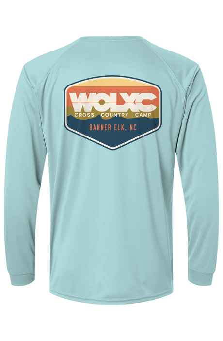 WOLXC Cross Country Camp Islander L/S Performance Tee w/ UPF 50+