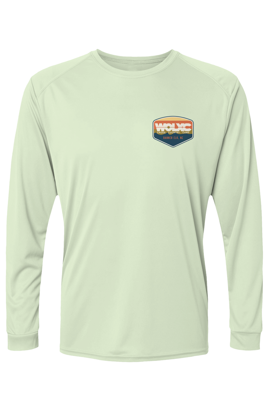 WOLXC Cross Country Camp Islander L/S Performance Tee w/ UPF 50+