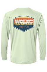WOLXC Cross Country Camp Islander L/S Performance Tee w/ UPF 50+
