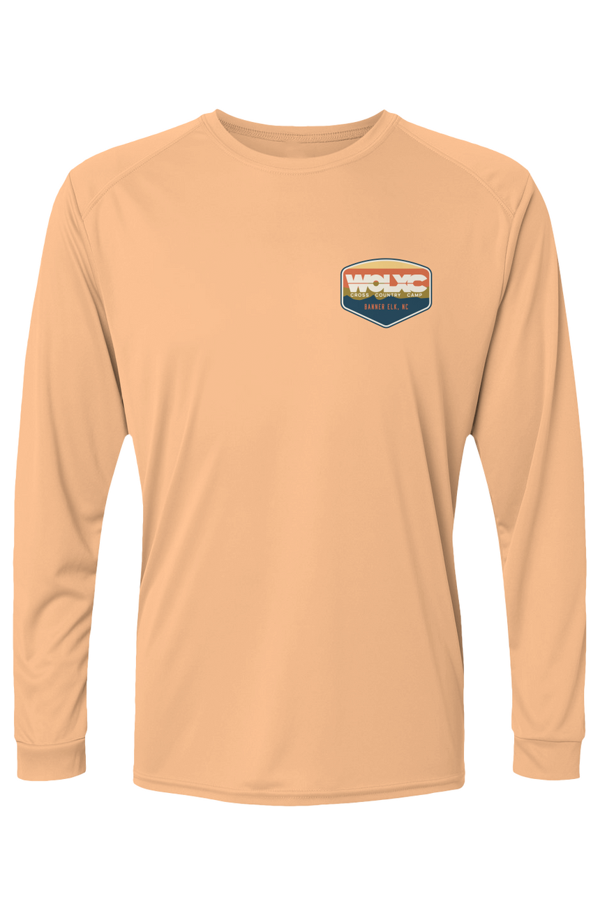 WOLXC Cross Country Camp Islander L/S Performance Tee w/ UPF 50+