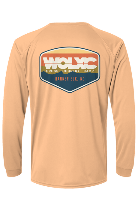 WOLXC Cross Country Camp Islander L/S Performance Tee w/ UPF 50+