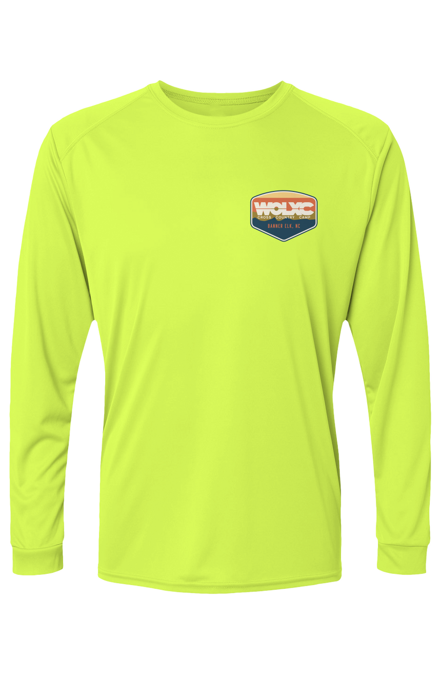 WOLXC Cross Country Camp Islander L/S Performance Tee w/ UPF 50+