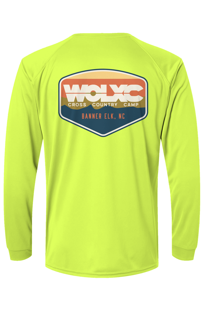 WOLXC Cross Country Camp Islander L/S Performance Tee w/ UPF 50+
