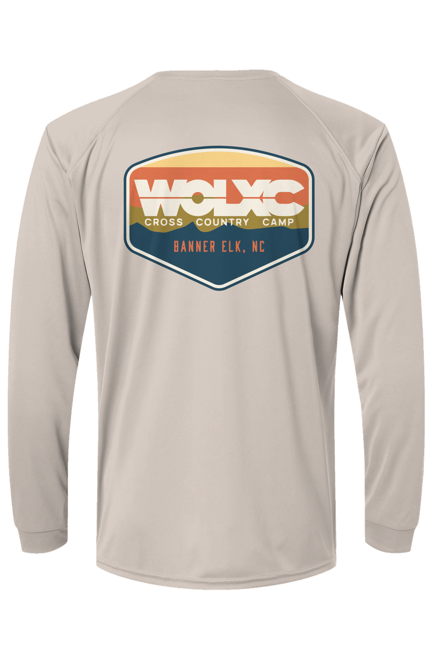 WOLXC Cross Country Camp Islander L/S Performance Tee w/ UPF 50+