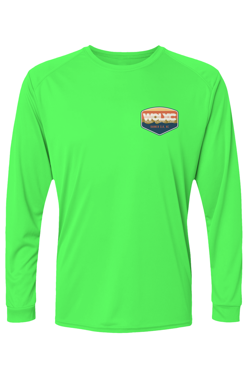 WOLXC Cross Country Camp Islander L/S Performance Tee w/ UPF 50+