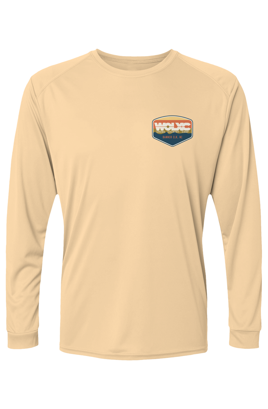 WOLXC Cross Country Camp Islander L/S Performance Tee w/ UPF 50+