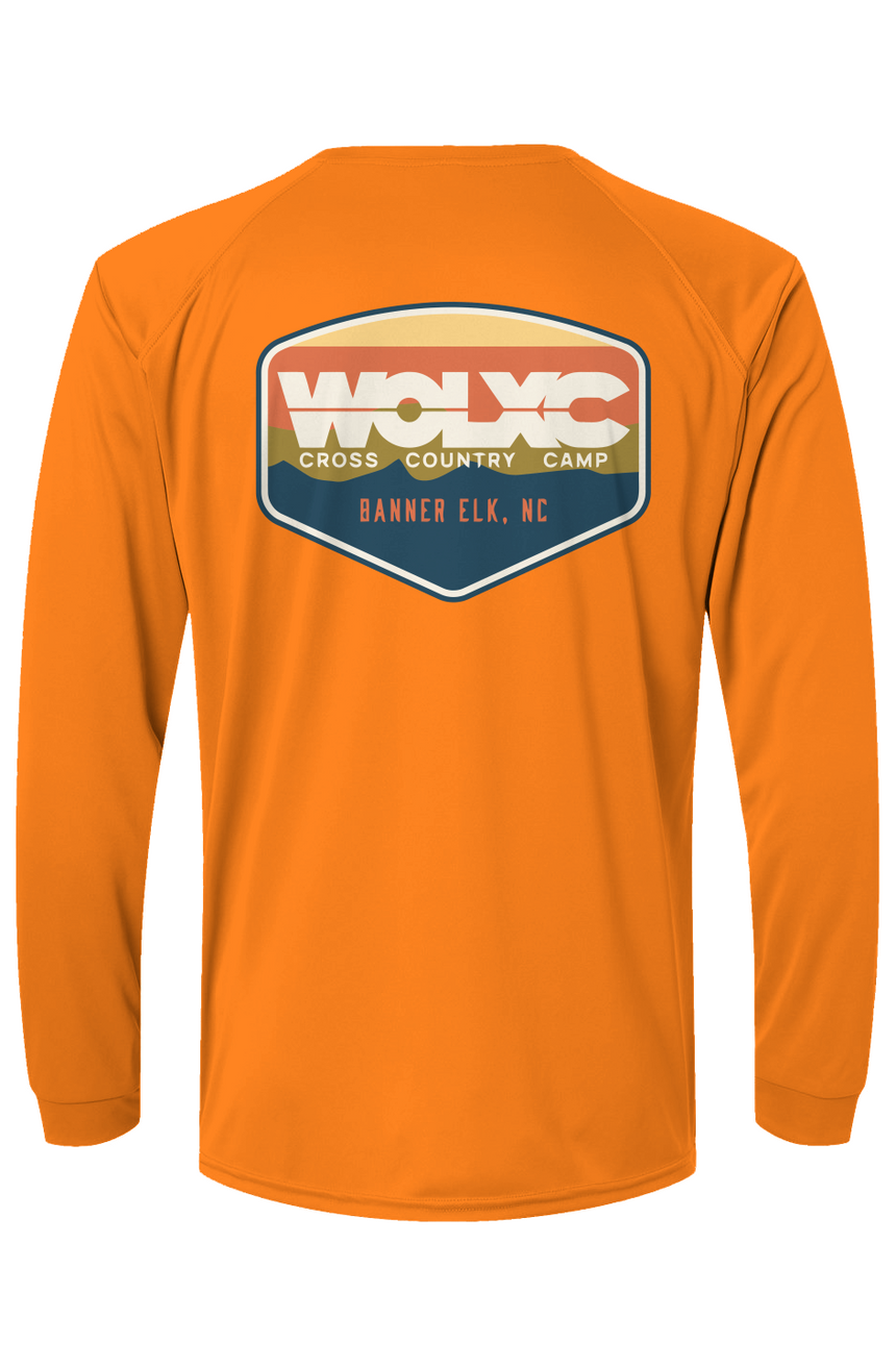 WOLXC Cross Country Camp Islander L/S Performance Tee w/ UPF 50+