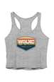WOLXC Cross Country Camp Cropped Racer Tank