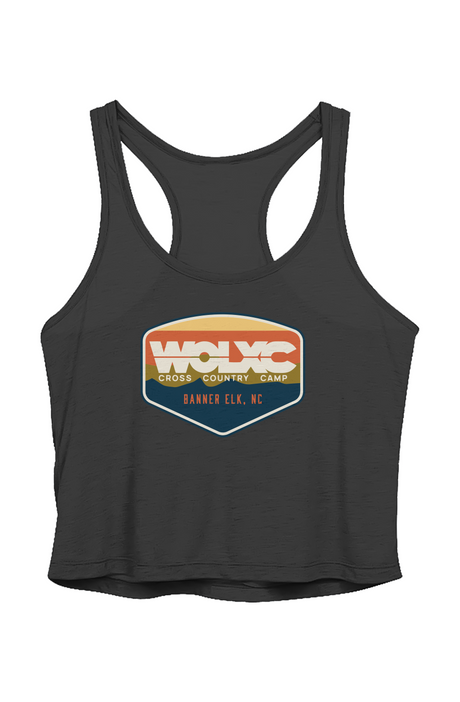 WOLXC Cross Country Camp Cropped Racer Tank