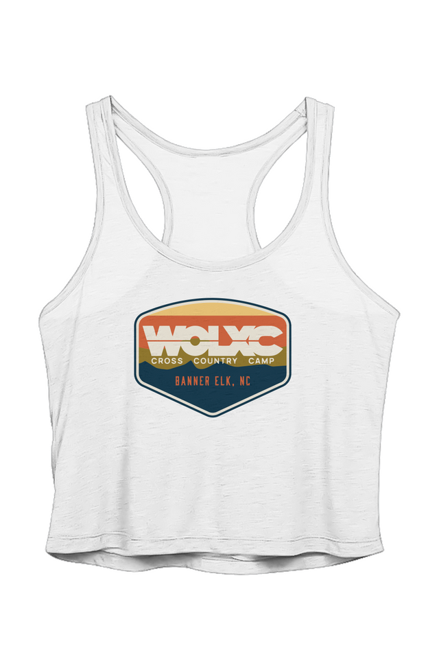 WOLXC Cross Country Camp Cropped Racer Tank