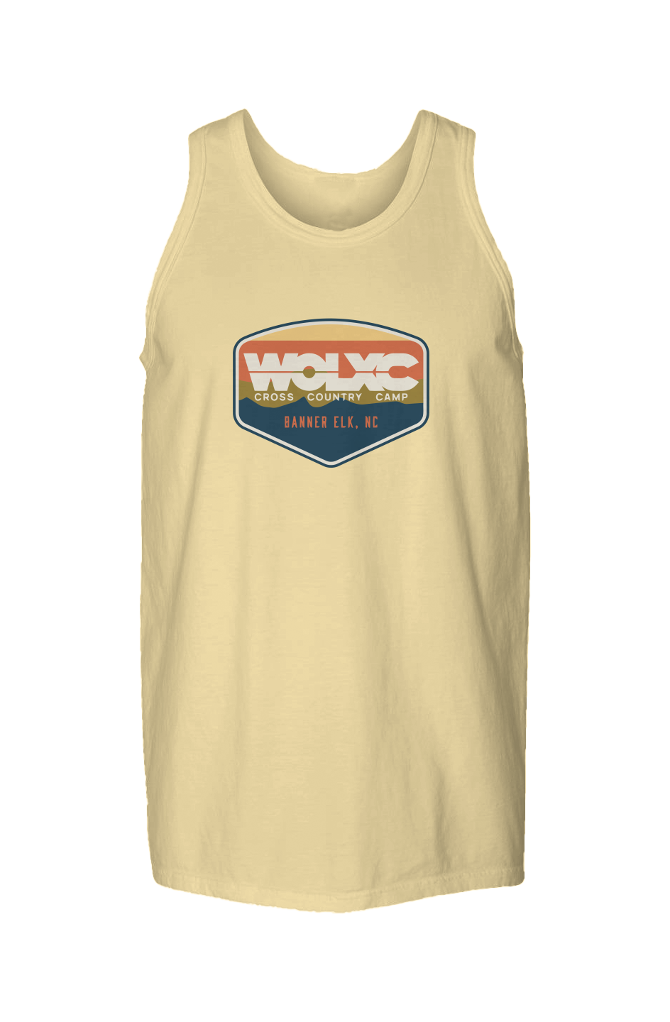 WOLXC Cross Country Camp Garment Dyed Unisex Tank Top