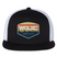 WOLXC Cross Country Camp White Mesh Five-Panel Trucker Cap
