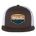 WOLXC Cross Country Camp White Mesh Five-Panel Trucker Cap