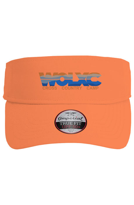 WOLXC Cross Country Camp Performance Phoenix Visor