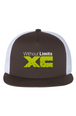 WOLXC Cross Country Camp White Mesh Five-Panel Trucker Cap