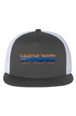 WOLXC Cross Country Camp White Mesh Five-Panel Trucker Cap
