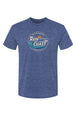 Run the Coast Triblend Short Sleeve Crew