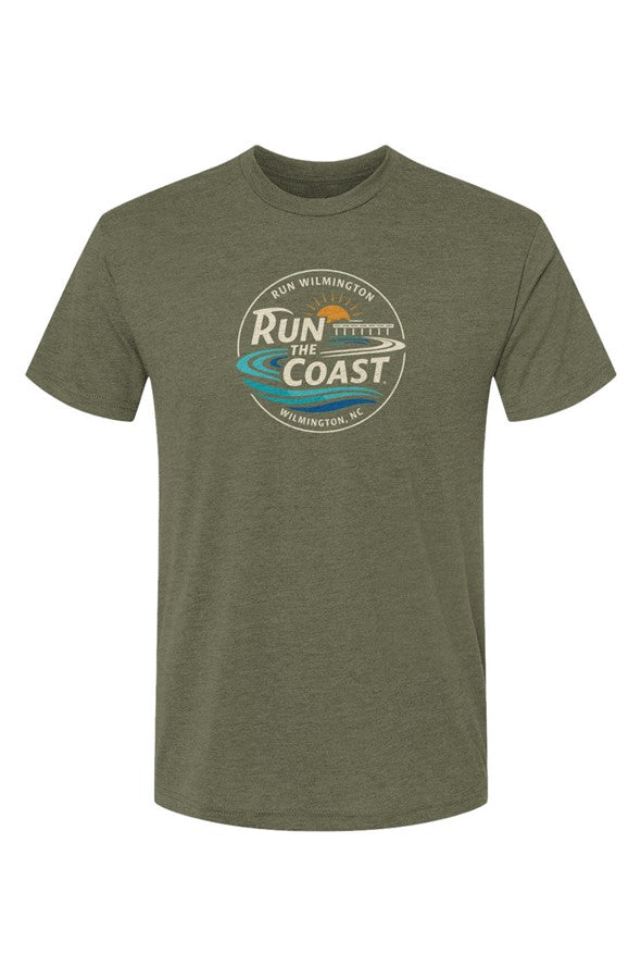 Run the Coast Triblend Short Sleeve Crew