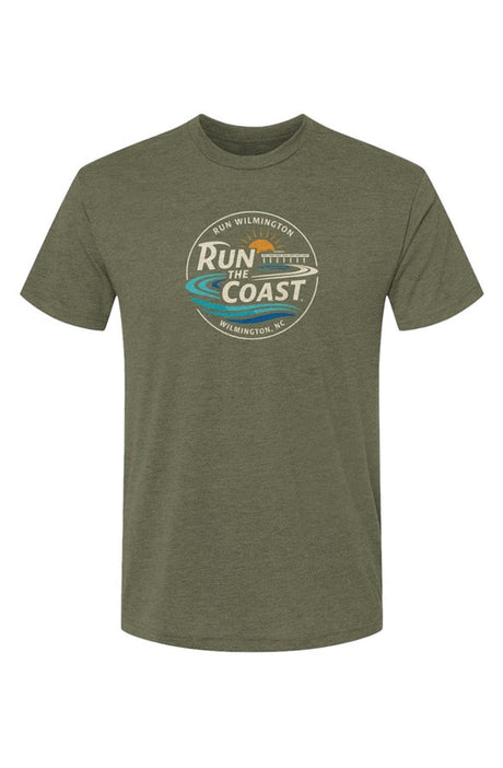 Run the Coast Triblend Short Sleeve Crew