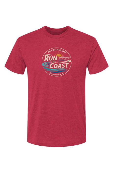 Run the Coast Triblend Short Sleeve Crew