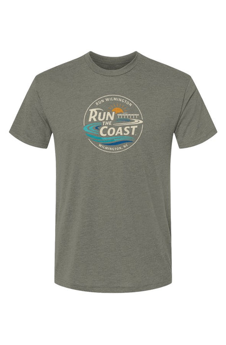 Run the Coast Triblend Short Sleeve Crew