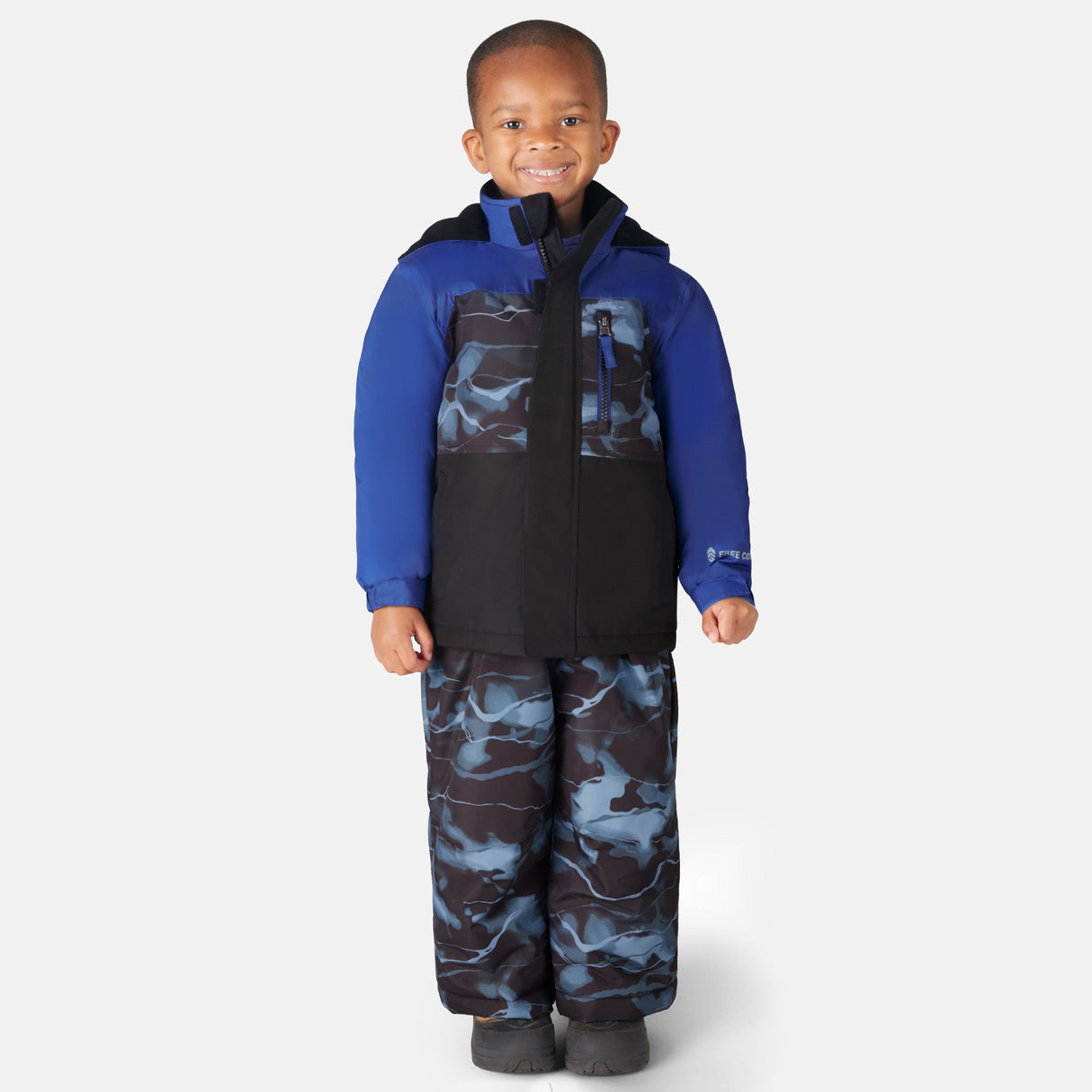 Toddler Boys' Out of Bound Jacket and Bib Pant Ski Set