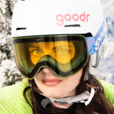 "Cold-Blooded Lodge Lizard” Limited SNOW G Polarized Goggles