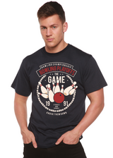 Bowling Playoffs Men's Bamboo Viscose/Organic Cotton Short Sleeve Graphic T-Shirt